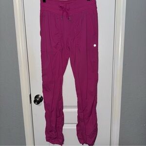 LULULEMON Pink Dance Studio Pants Size 6